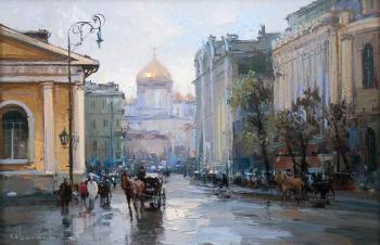 Mokhovaya Street. Old Moscow