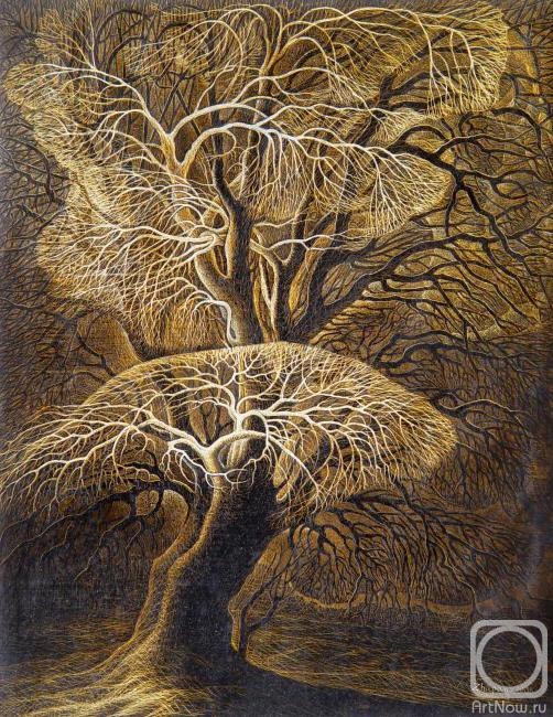 Картина. Жупан Иван. Ажурное дерево