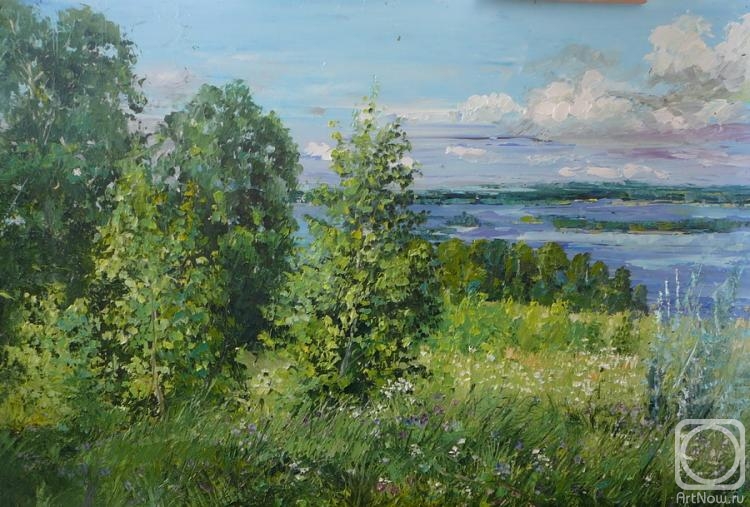 Pogodeikina Ekaterina. On the Volga