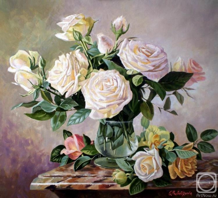 Vaveykina Svetlana. Roses. Awakening