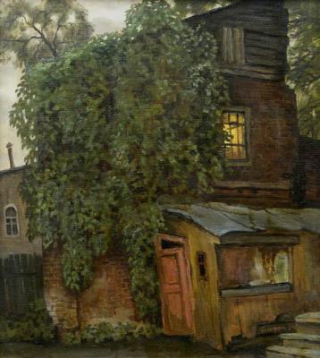 A house covered by ivy