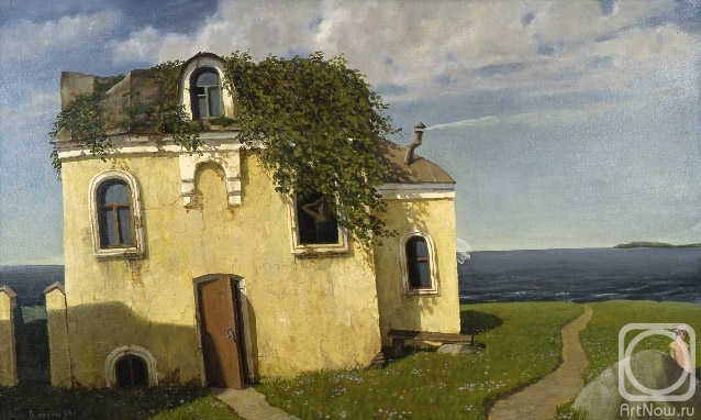Paroshin Vladimir. House at the sea