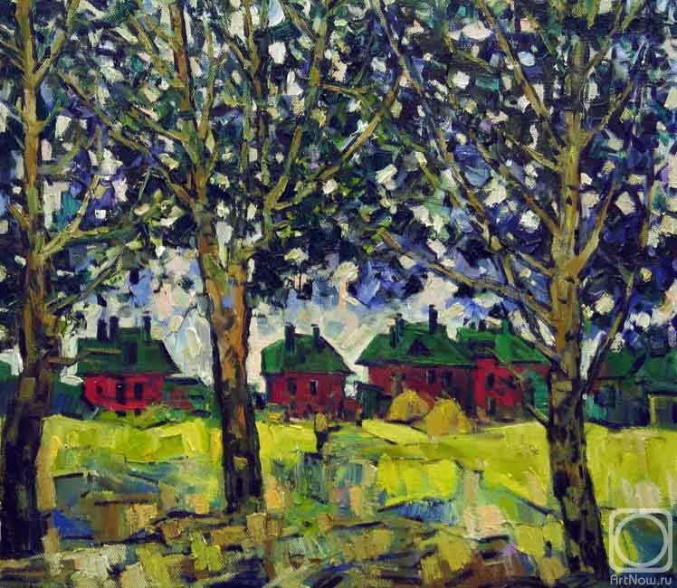 Картина маслом на холсте. Кнэхт Александр. Голодный Мыс