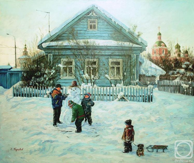 Glushkov Sergey. Snowman