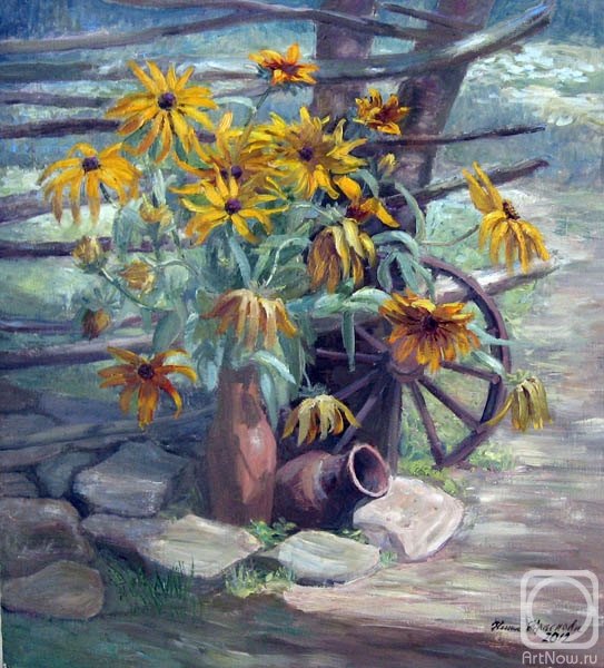 Krasnova Nina. sunflower