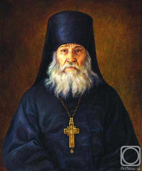 Gayduk Irina. Portrait of the Optina Elder Isaac II