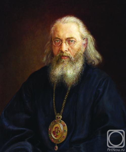 Gayduk Irina. Portrait of St. Luke of Voyno-Yasenetsky