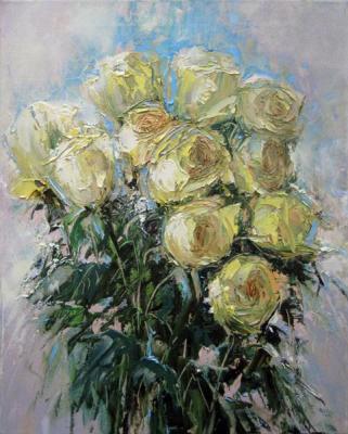 A bouquet of yellow roses. Tata Tatiana