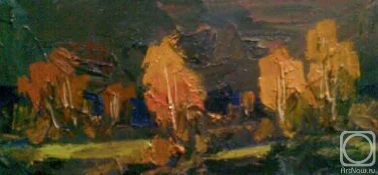 Картина. Кнэхт Александр. Осени тишина