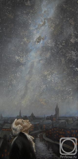 Dobrovolskaya Gayane. Kant and the starry sky, night