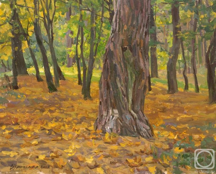 Kharchenko Victoria. Autumn of an old tree