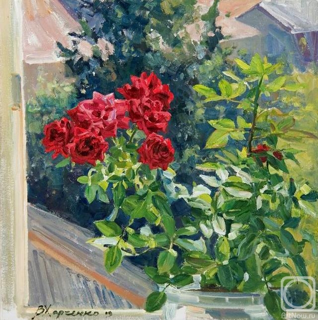 Kharchenko Victoria. Red roses