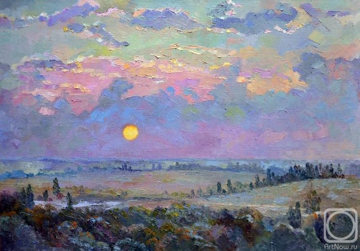 Berezina Elena. Sunrise at Ust Alma