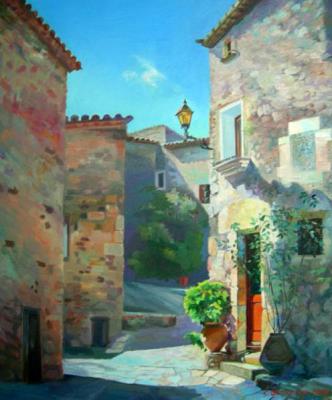 Streets in Pals (toun in Catalonia)