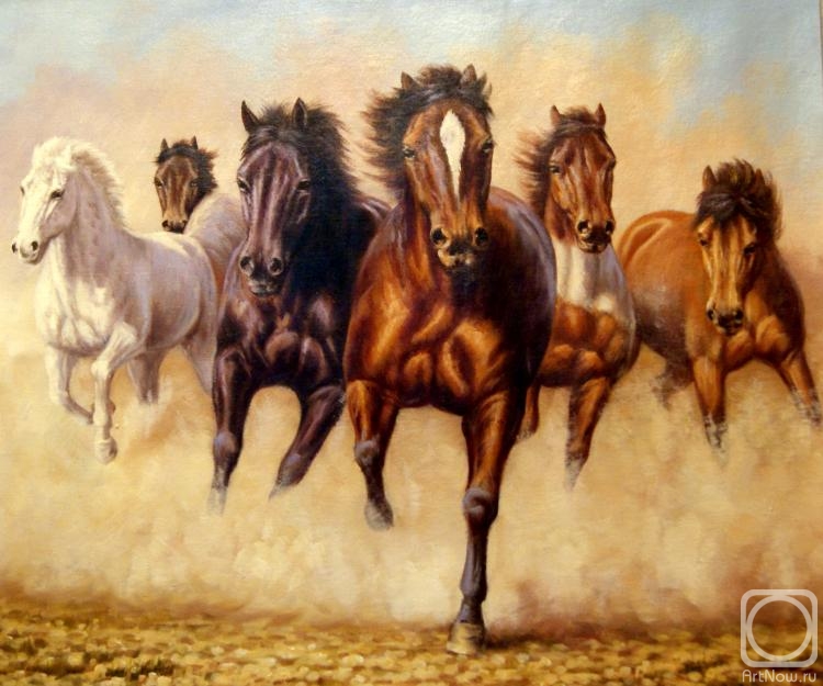 Bruno Tina. Horses
