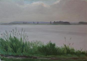 Lake in Zaozerie village(Rostov region)