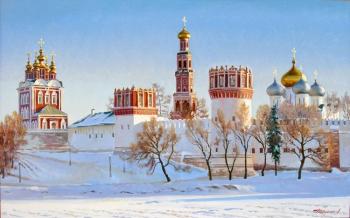 Novodevichy in winter. Gaifullin Airat