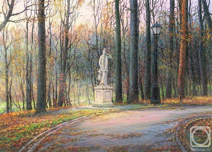 Panin Sergey. Autumn landscape. Tsaritsyno