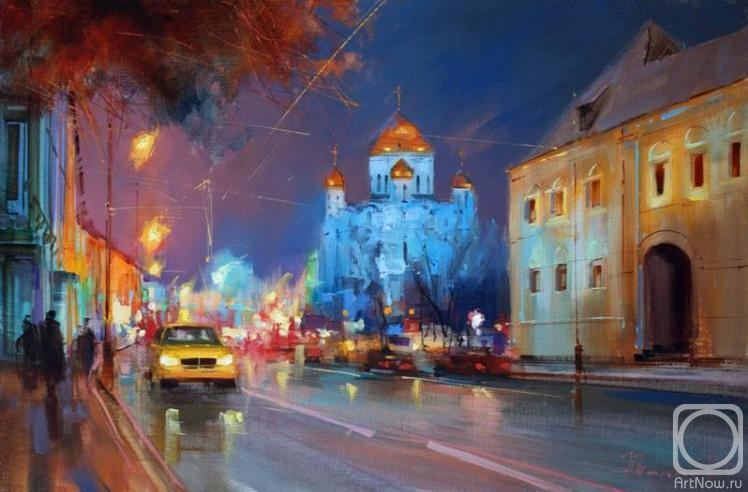Shalaev Alexey. The lights of Prechistenka street