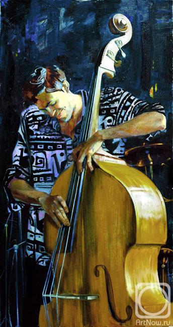 Severgina Ekaterina. The Man with the Double Bass