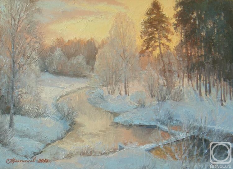 Plotnikov Alexander. Melody of a winter evening