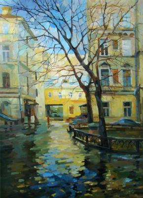 Spring light of the Moscow lanes