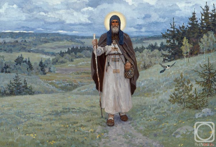 Efoshkin Sergey. Saint Sergius of Radonezh. In Russia