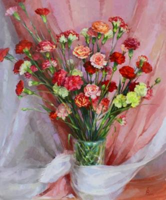 Carnations for the groom. Rybina-Egorova Alena