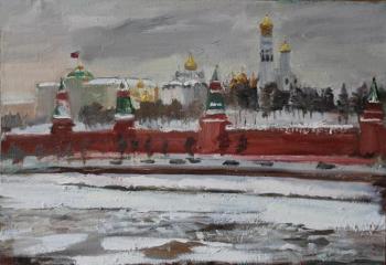 The Moscow Kremlin (etude)
