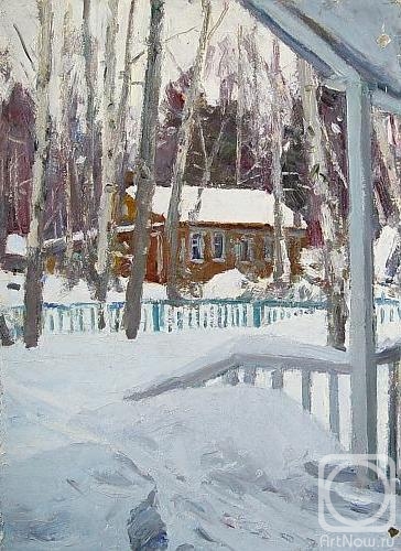 Rubinsky Igor. Winter in Tarussa