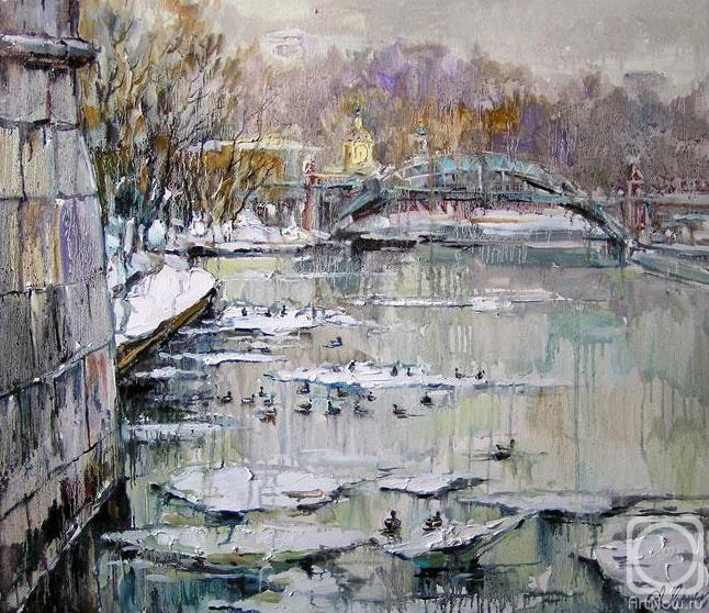 Чарина Анна. Холодные воды. Москва-река