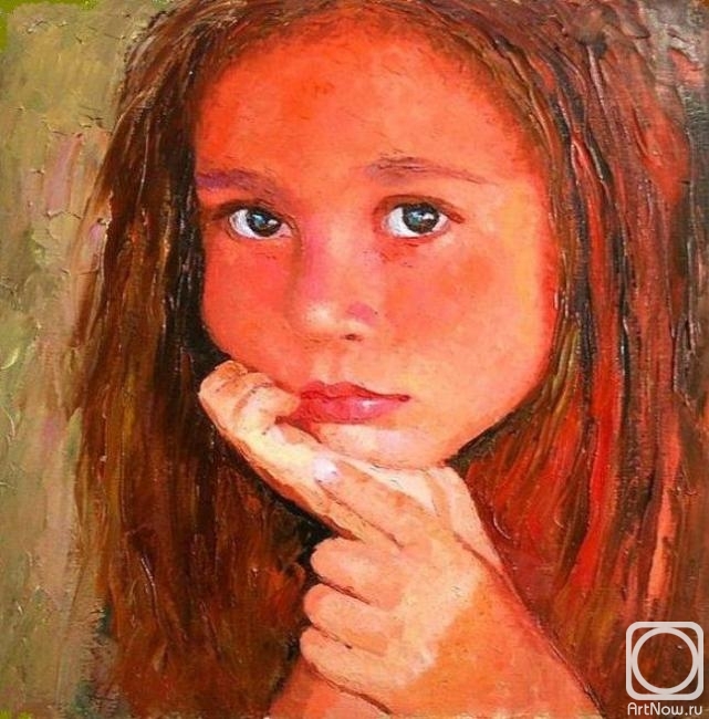 Rudnik Mihkail. Portrait of a child