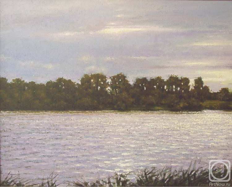 Gaiderov Michail. Evening on the Moskva River