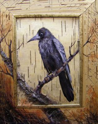 Raven black (living on - to the neighbourhood). Gerasimov Vladimir