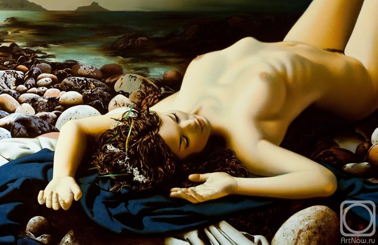 Golovin Alexey. The Birth of Venus,detail