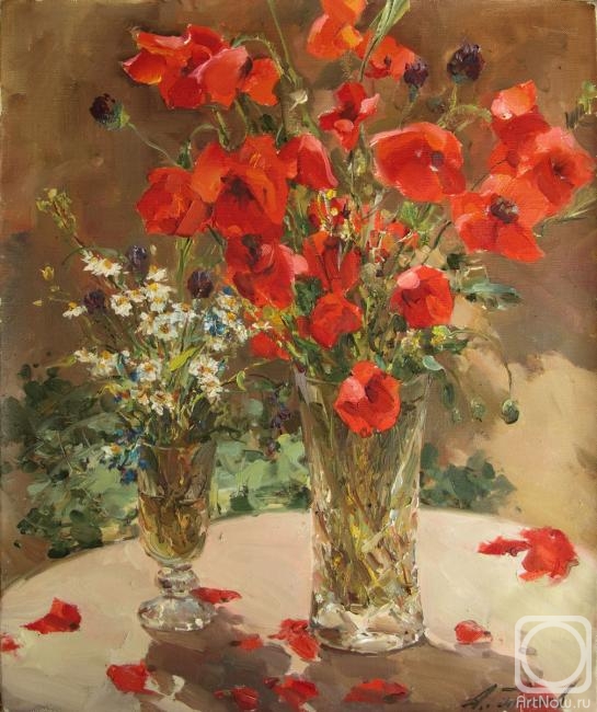 Galimov Azat. Poppies