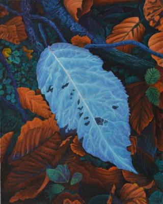 Blue leaf. Dementiev Alexandr