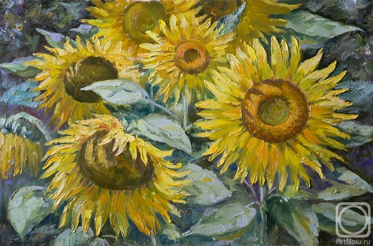 Bakaeva Yulia. Sunflowers