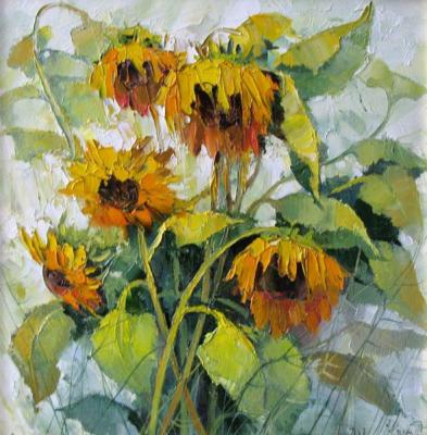 Sunflowers from Lera's cottage