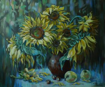 Sunflowers. Panina Kira