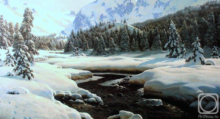 Fyodorov Vladymir. Winter in mountains