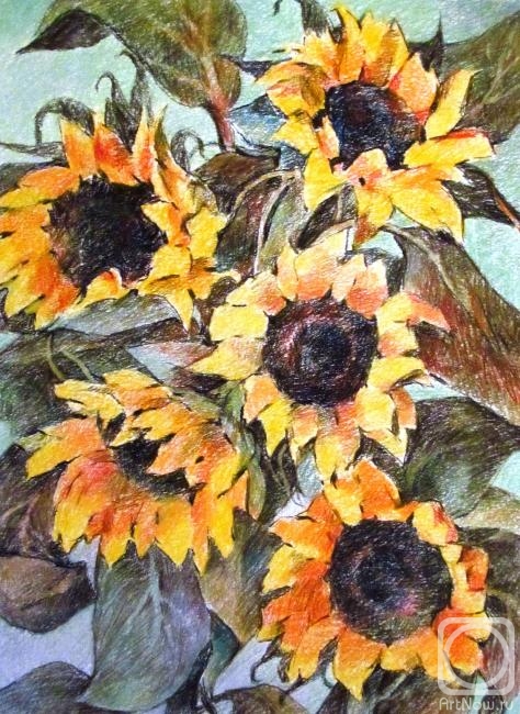 Skwortsov Alexej. Sunflowers
