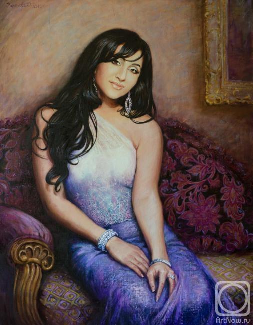 Simonova Olga. Rose portrait