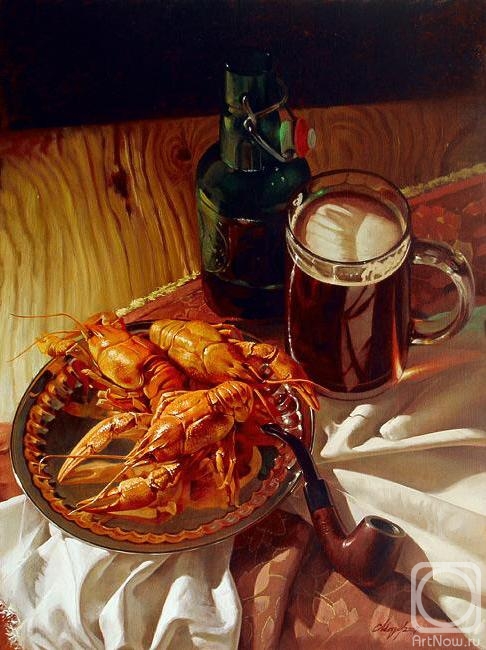 Mazur Nikolay. Beer and crawfish