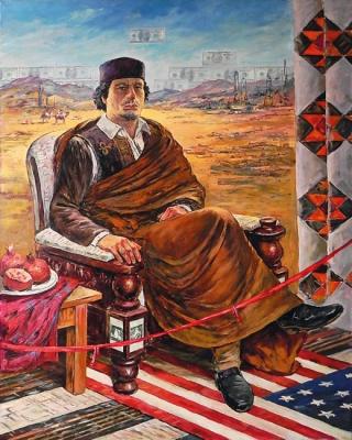 Gaddafi forever. Shegol George