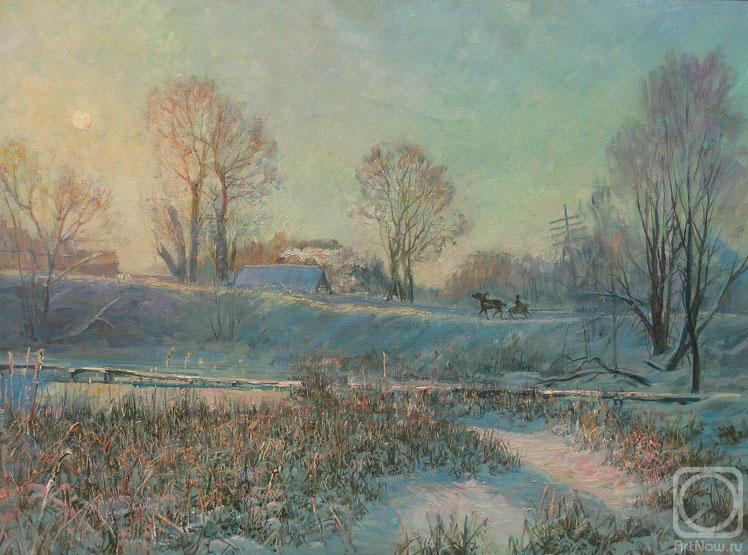 Loukianov Victor. The frosty evening