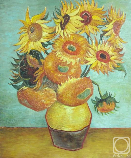 Kuznetsova Anna. Sunflowers
