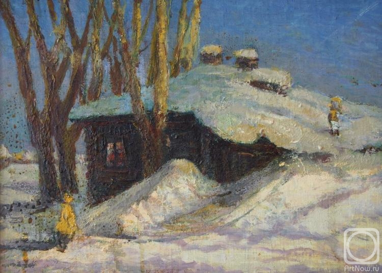 Belov Nikolay. Siberian winter