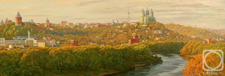 Melikov Yury. On the Dnepr hills (Smolensk Orthodox)