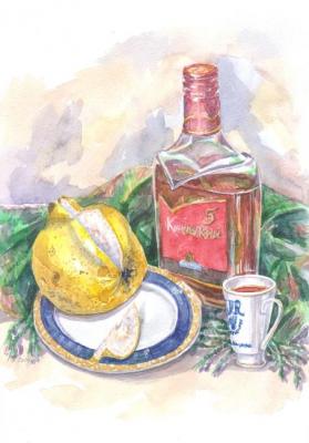Cognac and iva. Gorenkova Anna